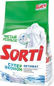 Стиральный порошок "Sorti-Автомат" Супер Эконом  3кг/4шт