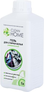 Гель для стирки "Clean Home" Универсальный 1л/10шт 379
