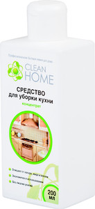 М/с Clean Home  для уборки кухни КОНЦЕНТРАТ 200мл / 12шт 411