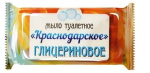 Мыло туалетное "Краснодарское" Глицериновое 100г /66 шт