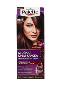 Краска для волос "PALETTE" RN5 Марсала-бургундия/10шт