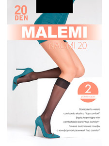 Гольфы Malemi Naomi 20 GB x 2 (180/18) (melon, u/a)