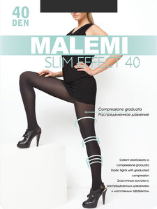 Колготки женские Malemi Slim Effect 40 (80/8) (nero, 3, )
