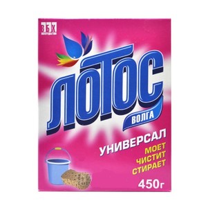 Стиральный порошок "Лотос-Волга" Универсал 450г /24шт