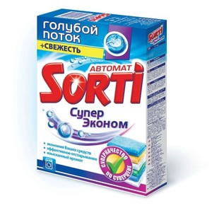 Стиральный порошок Sorti-Автомат 350г СуперЭконом /24шт