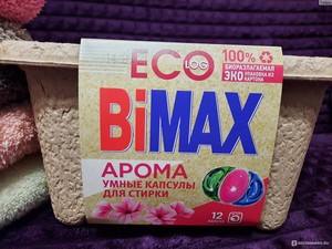 Капсулы для стирки BiMax Color 12 шт (картон)