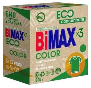 СМС BiMax Автомат ЭКО концентрат 100 пятен т/у 800 г