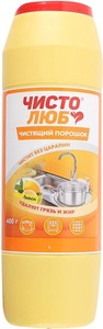 Чистящее средство ЧИСТОЛЮБ "Лимон" 400 гр/ 24 шт