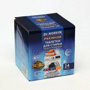 Таблетка  для стирки Premium Dr.Norvin  1*9 шт/24шт