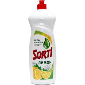 Моющее средство "Sorti" 900мл Лимон 12шт