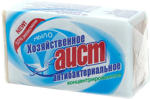 Мыло хозяйственное "Аист" Антибактериальное (в упаковке) 200г/48шт